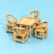 竹木椅